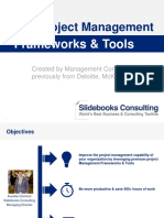 Top Project Management: Frameworks & Tools
