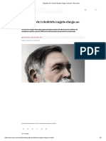 Biografia de Friedrich Engels Chega Ao Brasil - Rascunho