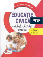 Educatie civica cls 4 caiet - Tudora Pitila, Cleopatra Mihailescu