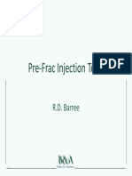 c5 Pre Frac Injection Tests