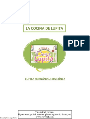 Cocina Dona Lupita | PDF | Panes | Fritura