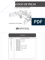 Catálogo de peças para grade aradora