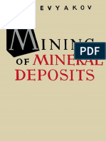 Shevyakov - Mining of Mineral Deposits