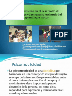 El Movimiento en El Desarrollo de Habilidades y Destrezas y Estímulo Del Aprendizaje Motor (Carlos Anicama)