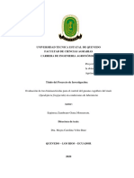 Evaluación de Tres Bioinsecticidas para El Control Del Gusano