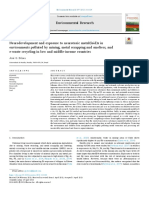 Neurodevelopment and Exposure To Neurotoxic Metal (Loid) S in Environments Polluted by Mining