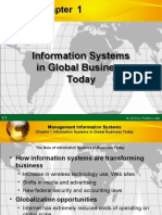 Chapter 1 Information Systems in Global Business Today