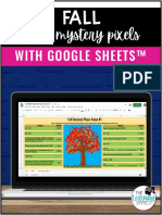 Math Mystery Pixels: With Google Sheets™
