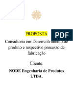 PROPOSTA Desenvolvimento de Produto e Processo Matheus Lopes 