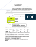 Carbono: ACTIVIDAD N°1: Tomando Éste Ejemplo Completar La Misma Tabla Con Los Siguientes