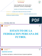 Estatutodela Federacion Peruanade Futbol