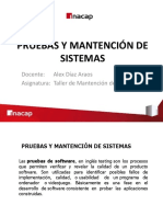 Prueba y Mantención de Sistemas