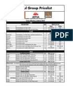 Jotul Group Pricelist: Prices Effective 1 March 2019