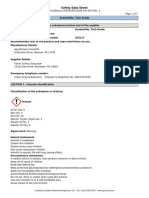 Safety Data Sheet for Acetanilide, Tech Grade