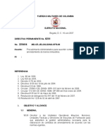 Directiva Permanente No. 0251 2007 Contratos de Arrendamiento