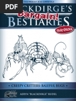 Blackdirge's Bargain Bestiaries - Creepy Critters - Baleful Bugs