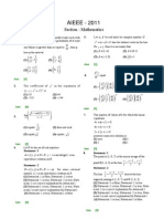 Answers Paper AIEEEm