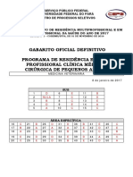 Gabarito Oficial Definitivo 2017 Ufpa