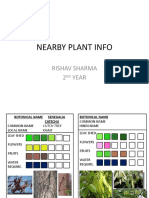 Nearby Plant Info: Rishav Sharma 2 Year