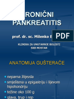 Kronični Pankreatitis