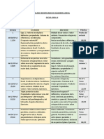 Dosificado de Álgebra Lineal 2021-2