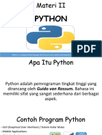 Materi 2 - Python