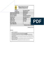 Formulir Pendaftaran Usept Universitas Sriwijaya 2021: Perhatian