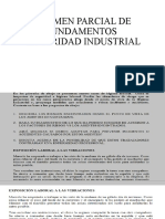 EXAMEN PARCIAL de FUNDAMENTOS y Con Ceptos Basikcos Seguridad Industrial