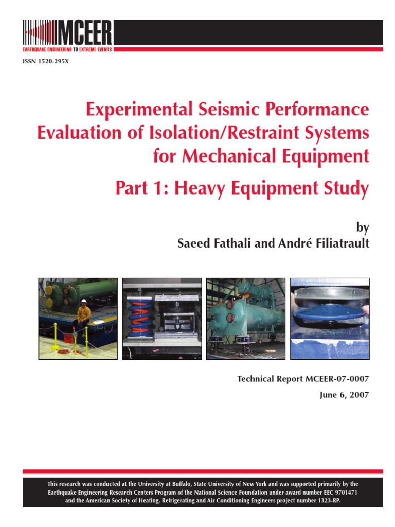 Experimental Seismic Performance Evaluation of IsolationRestraint