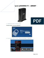 Configuración Modem Zyzel p660HNU