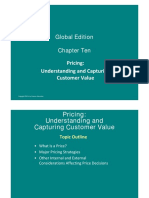 Global Edition Chapter Ten Pricing: Understanding and Capturing Customer Value