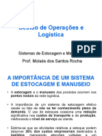 Unidade V Logística Empresarial - Sistemas de Estocagem e Manuseio 2021.2