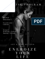 Energize Your Life: Exercise Program