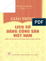 Giáo Trình Lịch Sử Đảng Cộng Sản Việt Nam (Bộ GD&ĐT, CTQG 2021)