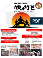 Brosur Karate PP Lemkari Simawang