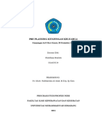 PRE-PLANNING PENDIDIKAN KESEHATAN HIPERTENSI