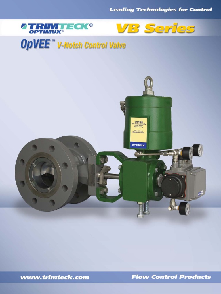 3 Valvula Trimteck | Download Free PDF | Actuator | Valve