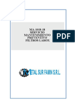 Propuesta Economica Ma-1018-18 Servicio Mantenimiento Preventivo Filtros Larox