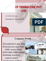 Pradeep Transcore PVT