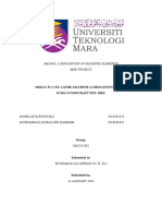 Mec642: Lubrication of Machine Elements Mini Project