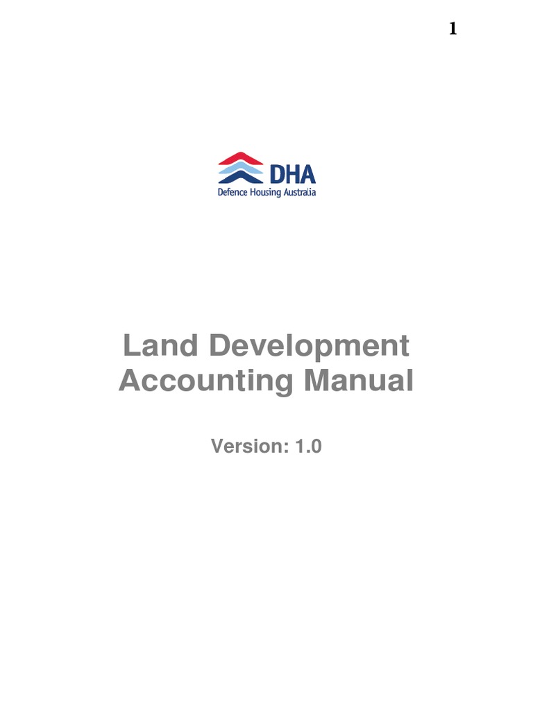 Land Development Accounting Manual PDF Interest Inventory