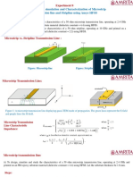 Exp 8 MicrostripLine and Stripline HFSS