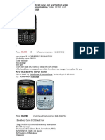 Blackberry Curve 8520 New, Ori Warranty 1 Year