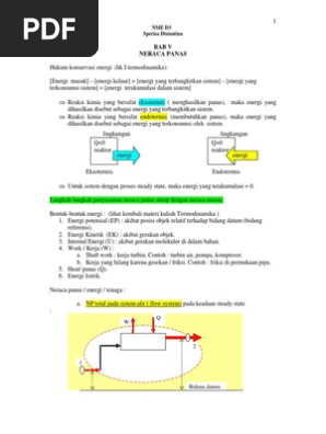 6 Bab V Neraca Panas