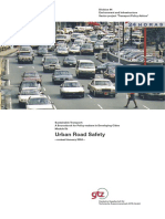 Urban Road Safety: Division 44 Environment and Infrastructure Sector Project "Transport Policy Advice"