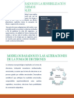 Modelos Basados en La Sensibilización de Los Mecanismos