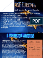Nascita Dell' Unione Europea (Classe 2d I.T.I.S Enrico Mattei Urbino