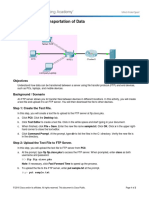 2.2.2.5 Packet Tracer - Transportation of Data