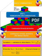 Unit 1 Combination Derivation