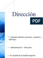 Dirección